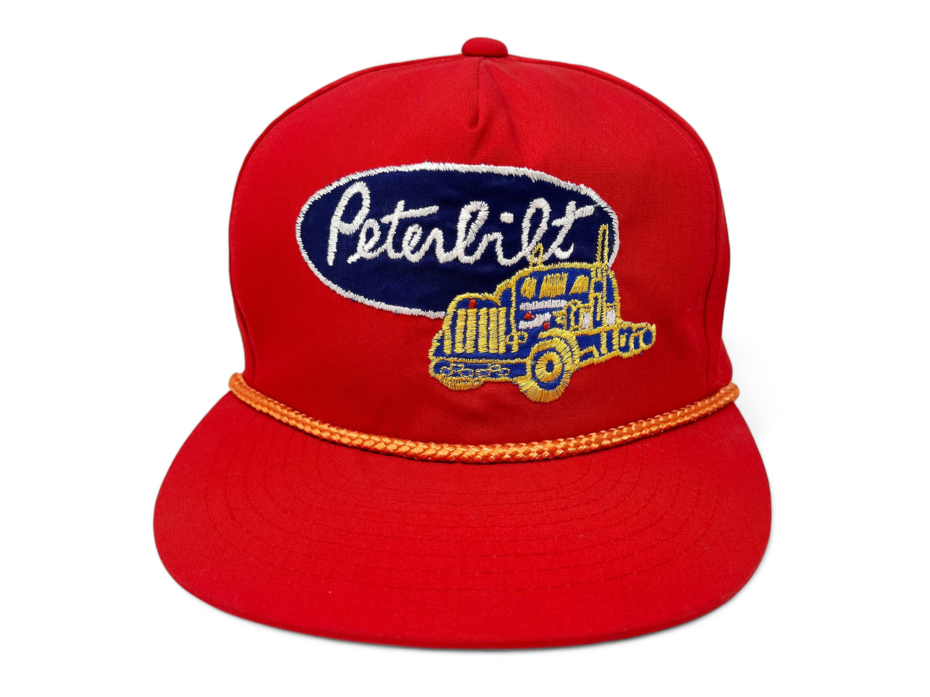 Vintage Peterbilt Trucker Hat 90s Snapback Cap Trucking H09