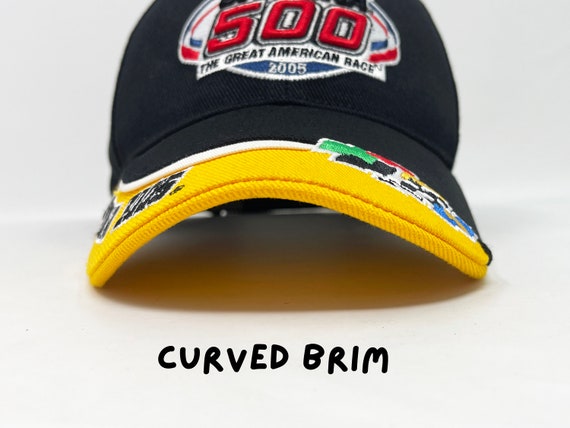 Vintage Daytona 500 Hat NASCAR Strapback Cap Raci… - image 6