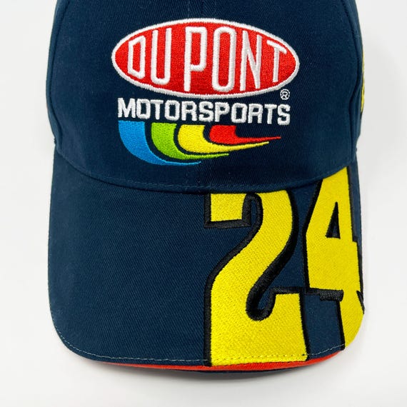 Vintage Dupont Motorsports Hat • Y2K NASCAR Racing Cap • Jeff
