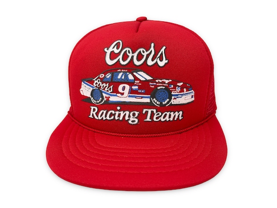 Vintage Coors Racing Hat 80s 90s NASCAR Beer Truc… - image 1