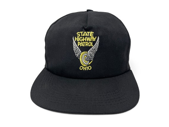 Vintage Ohio State Highway Patrol Hat 90s Police … - image 1