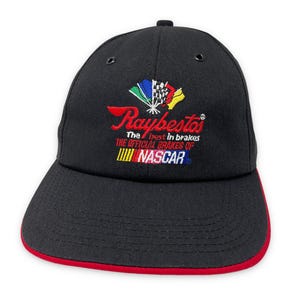 Vintage Raybestos Racing Hat 90s NASCAR Snapback Cap Brakes H08