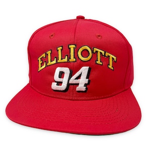 Vintage Bill Elliott Hat 90s NASCAR McDonalds Racing Team Snapback Cap NOS H03