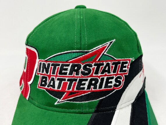 Vintage Interstate Batteries Hat 90s 00s NASCAR R… - image 2