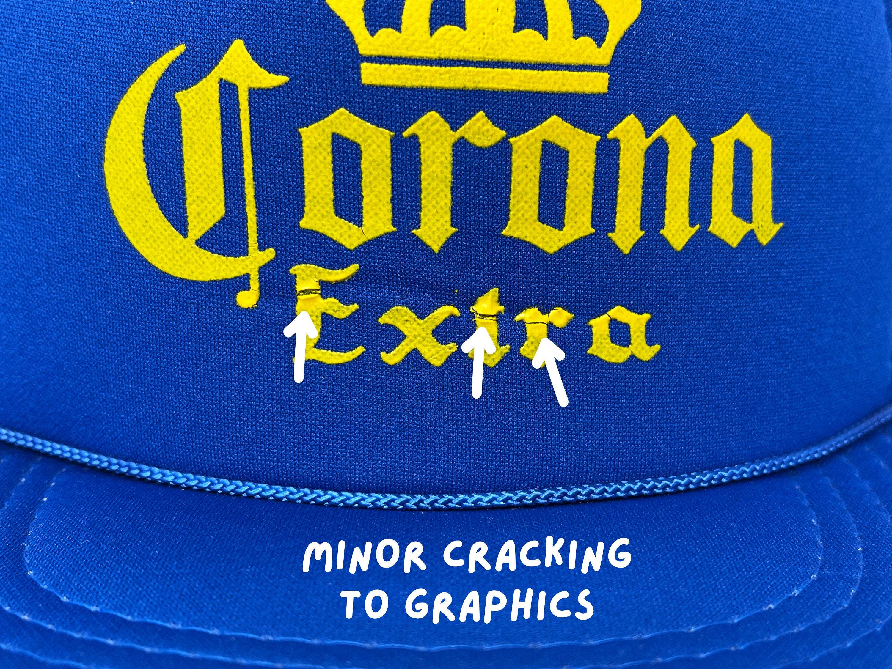 CORONA Light Retro Vintage Style Trucker Hat Cap Gorra Cerveza Beer Drink Party Corona Extra Vintage Logo Snapback Trucker Hat - WearYourBeer main image 4