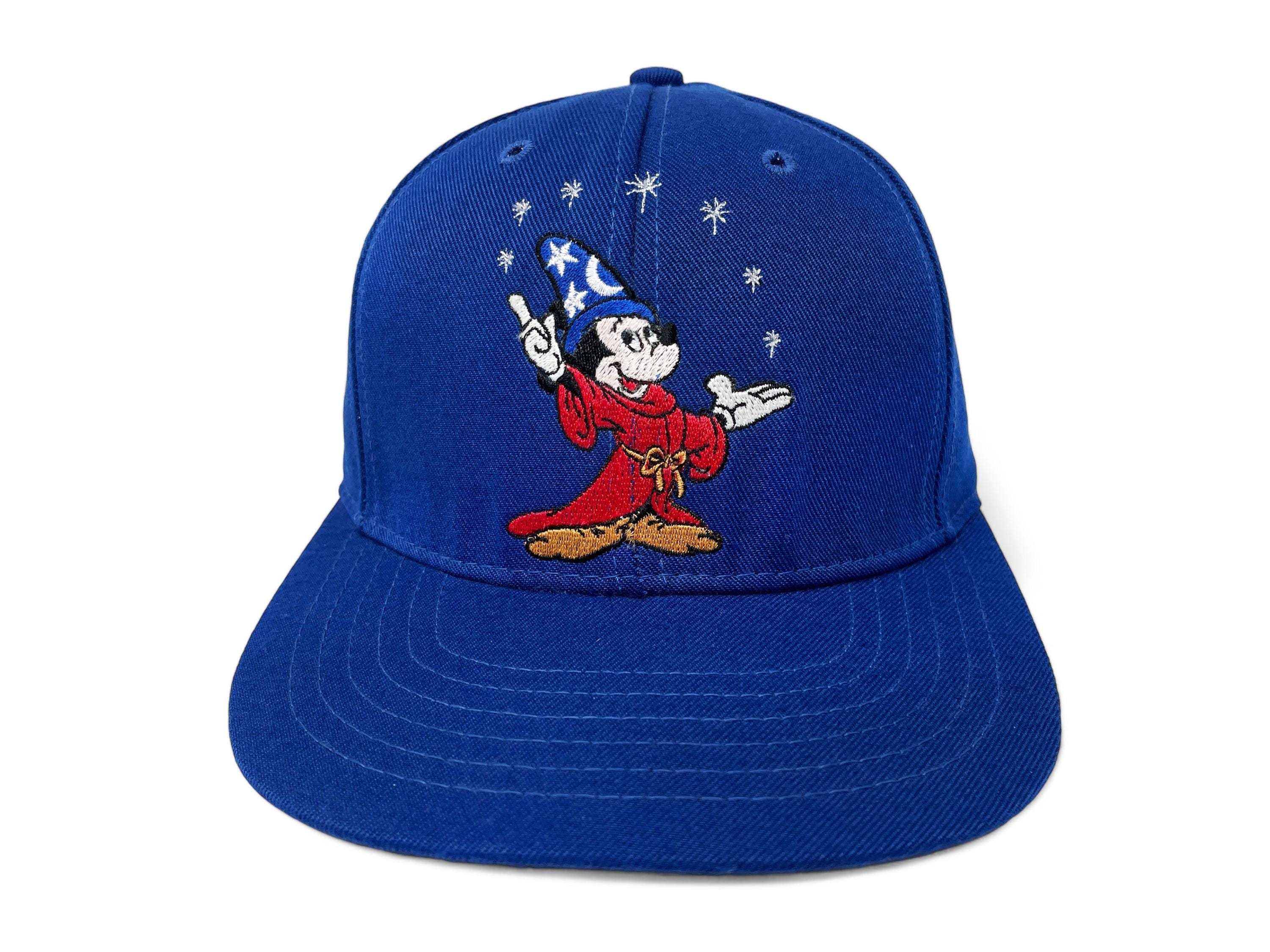 Vintage Fantasia Hat 90s Mickey Mouse Snapback Cap Disney
