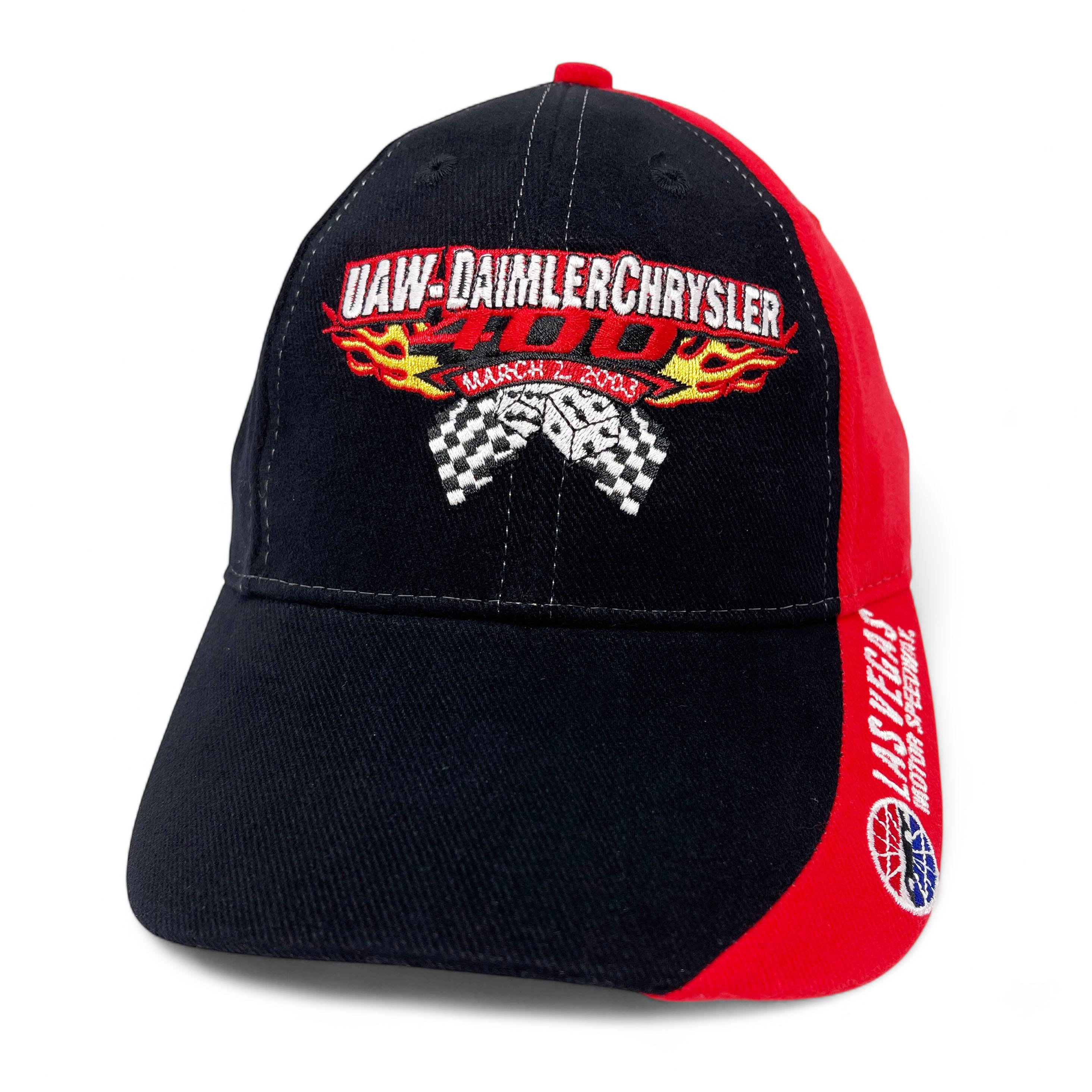 Vintage UAW Daimler Chrysler 400 Hat • 2003 NASCAR Racing