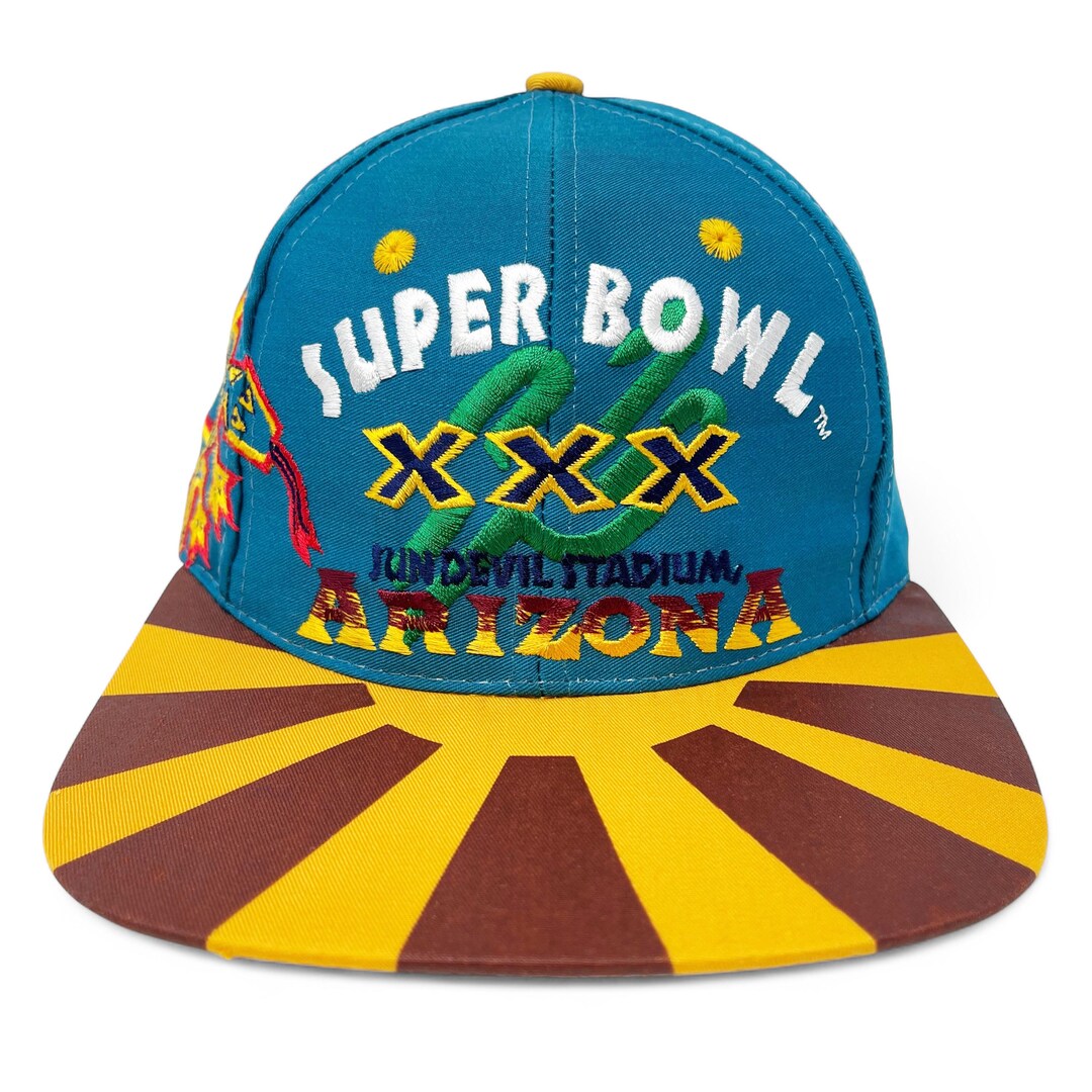 NFL 90s Vintage CAP 3個セット Snapback キャップ Vintage Super Bowl XXX Hat • 90s Snapback Cap Arizona Logo 7 • Low