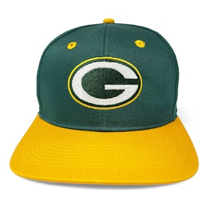 Vintage Green Bay Packers Hat 90s Snapback Cap NFL H27