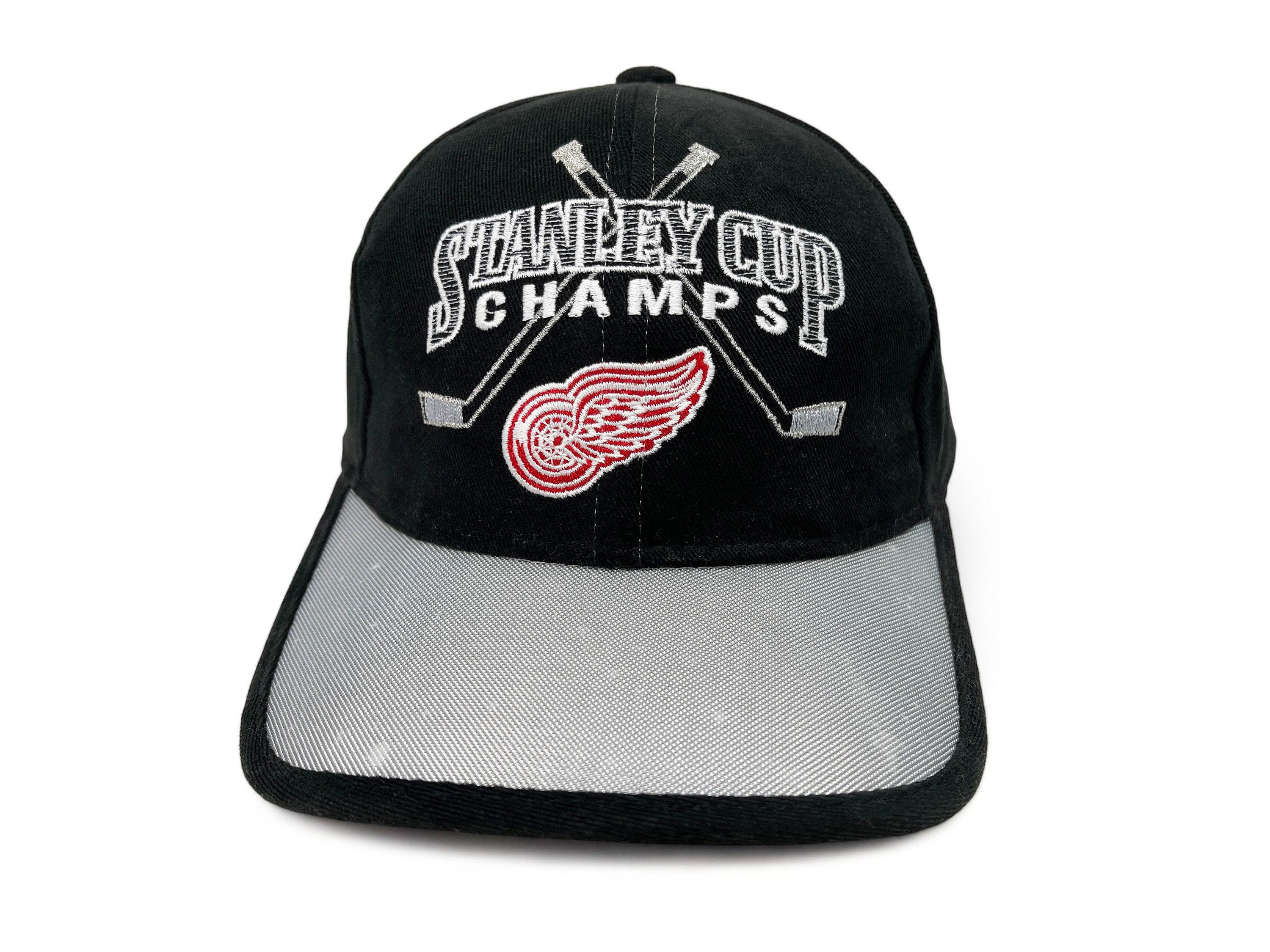 Vintage Detroit Red Wings Hat 1998 Stanley Cup Championship 90s