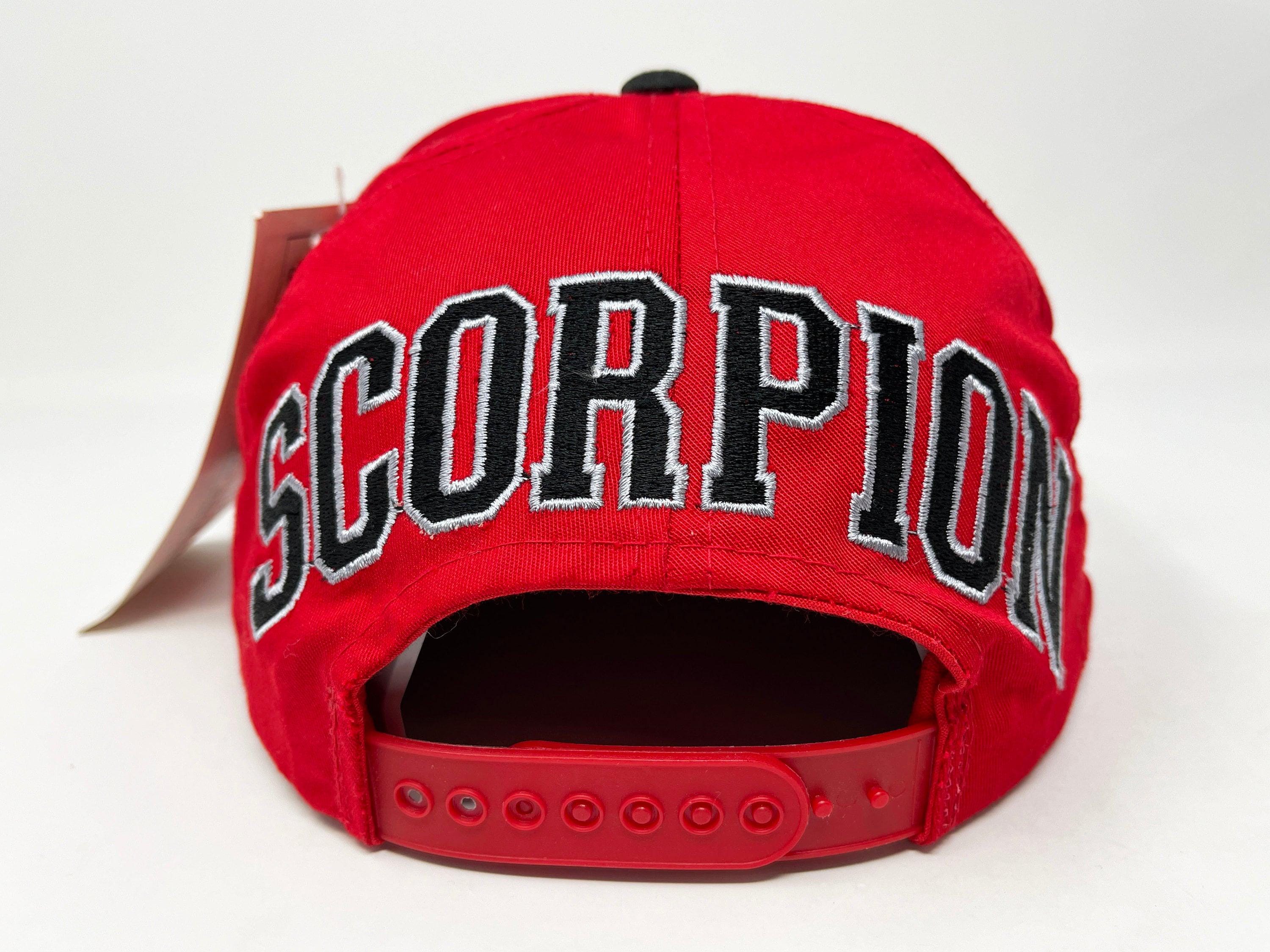 Vintage Scorpion Mortal Kombat Hat 90s Snapback Cap American