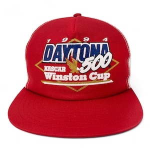 Vintage Daytona 500 Hat 90s Winston Cup NASCAR Snapback Cap Racing 1994 H29