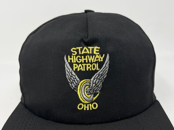 Vintage Ohio State Highway Patrol Hat 90s Police … - image 2