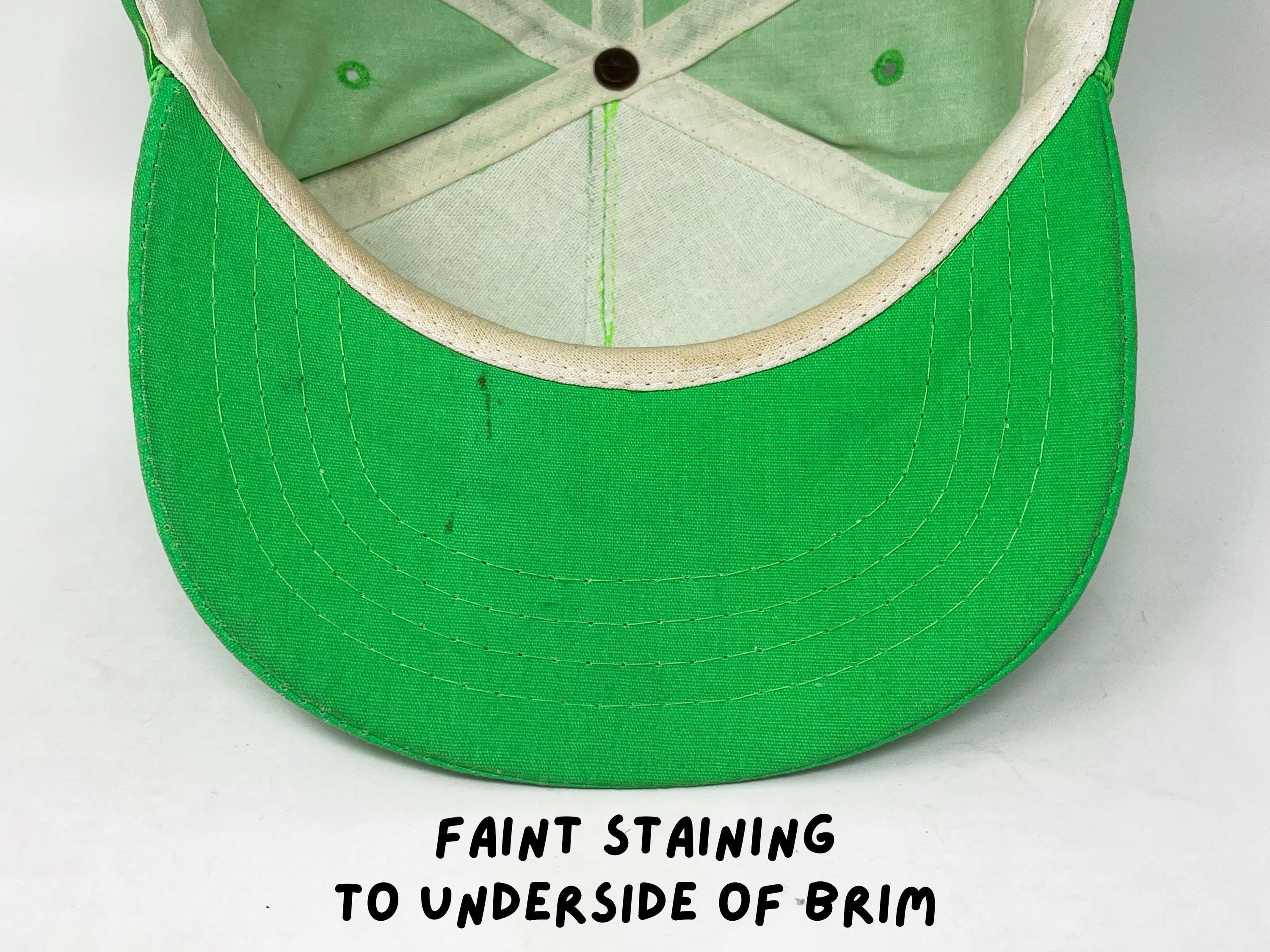 Vintage John Deere Hat 90s Snapback Cap Farmer Tractor Green 
