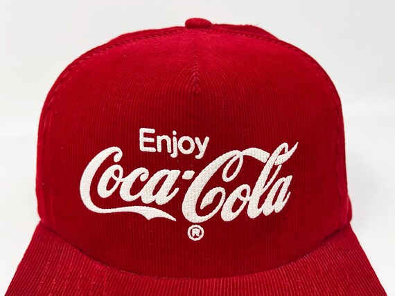 90s USA製 Coca-Cola キャップ コーデュロイ y2k cap 90s USA製 Coca-Cola キャップ コーデュロイ y2k cap 帽子