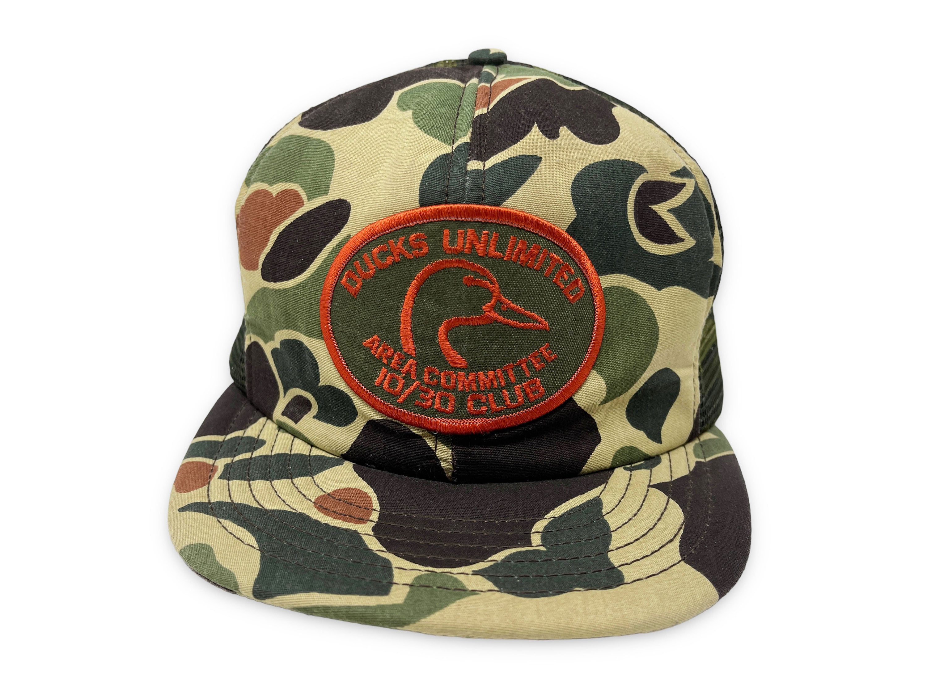 Vintage Ducks Unlimited Hat 80s 90s Snapback Trucker Cap Hunting