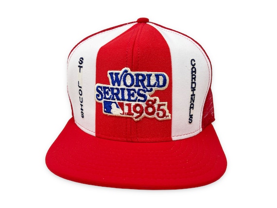 Vintage 1985 World Series Hat Cardinals 80s Snapb… - image 1