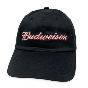 Vintage Budweiser Hat 00s Snapback Cap Beer Anheuser Busch H07