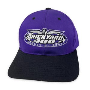 Vintage Brickyard 400 2000 Hat 90s Racing NASCAR Indianapolis Motor Speedway Snapback Cap H15