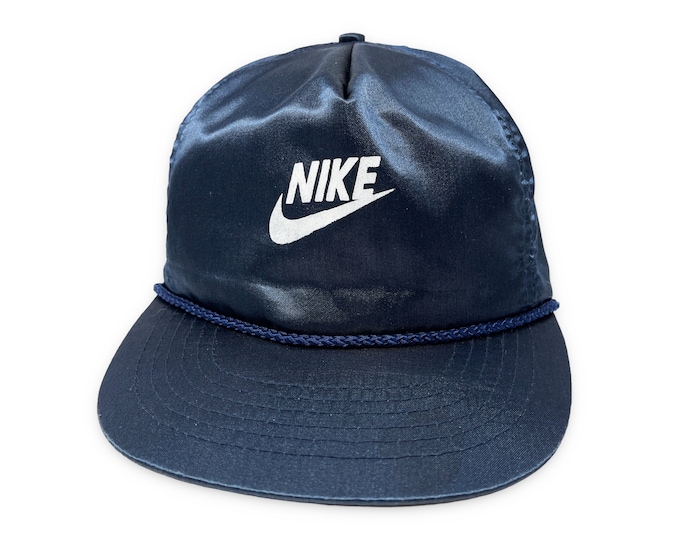 Vintage Nike Hat 80s 90s Snapback Cap Satin H17 Etsy — free download