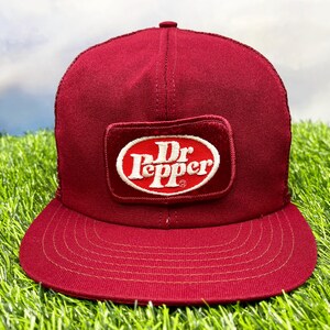 Vintage Dr Pepper Hat 80s 90s Snapback Trucker Cap Soda H11 - Etsy