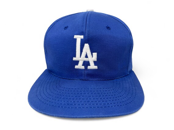 Vintage LA Dodgers Hat 90s 00s Los Angeles Snapba… - image 1
