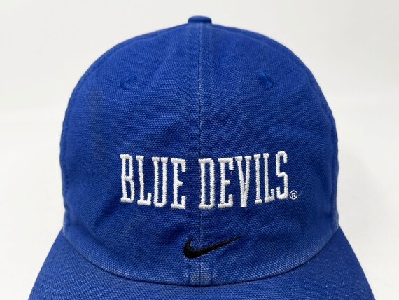 Vintage Duke Blue Devils Hat 90s 00s Nike Strapba… - image 2