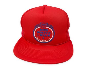 Vintage Pabst Hat 90s PBR Snapback Cap Pabst Blue Ribbon Beer