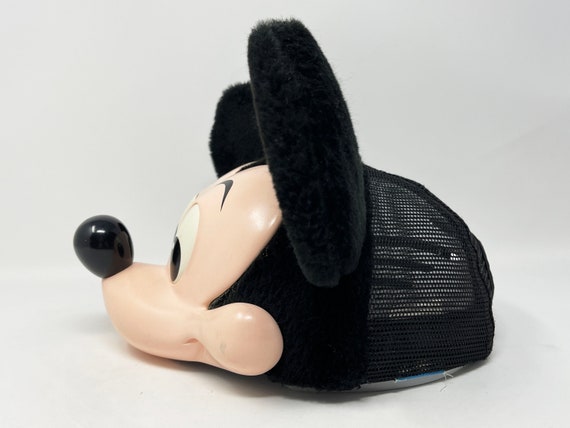 Vintage Mickey Mouse Hat 80s 90s Snapback Cap Dis… - image 3