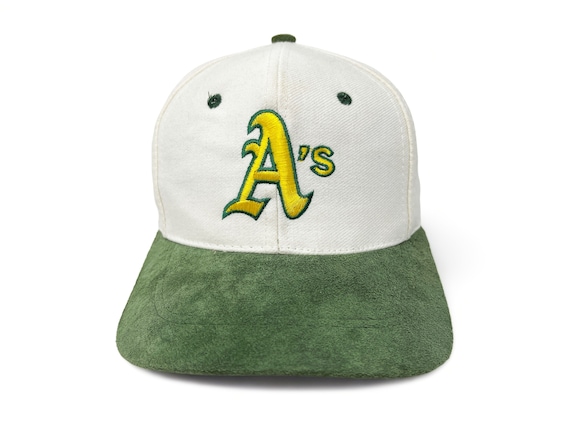 Vintage Oakland A's Hat 90s Snapback Cap MLB Athl… - image 1