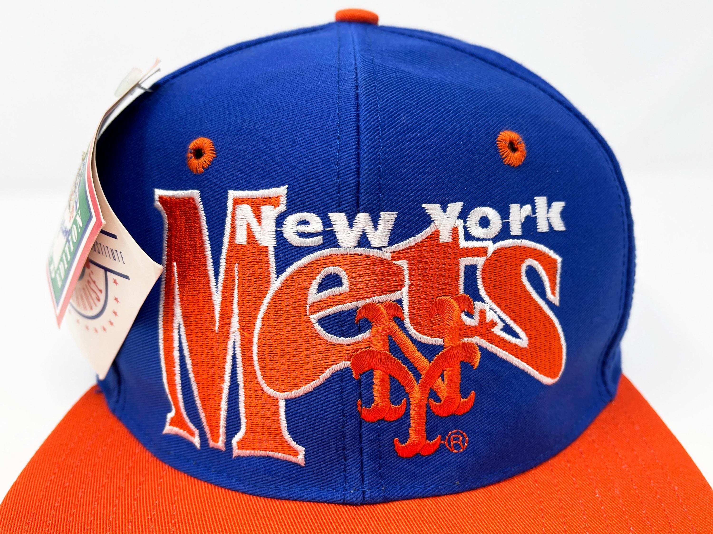 90s MLB New York Mets メッシュキャップ スナップバック Vintage NY Mets Hat 90s Fitted Cap MLB New York Size 7 NOS the