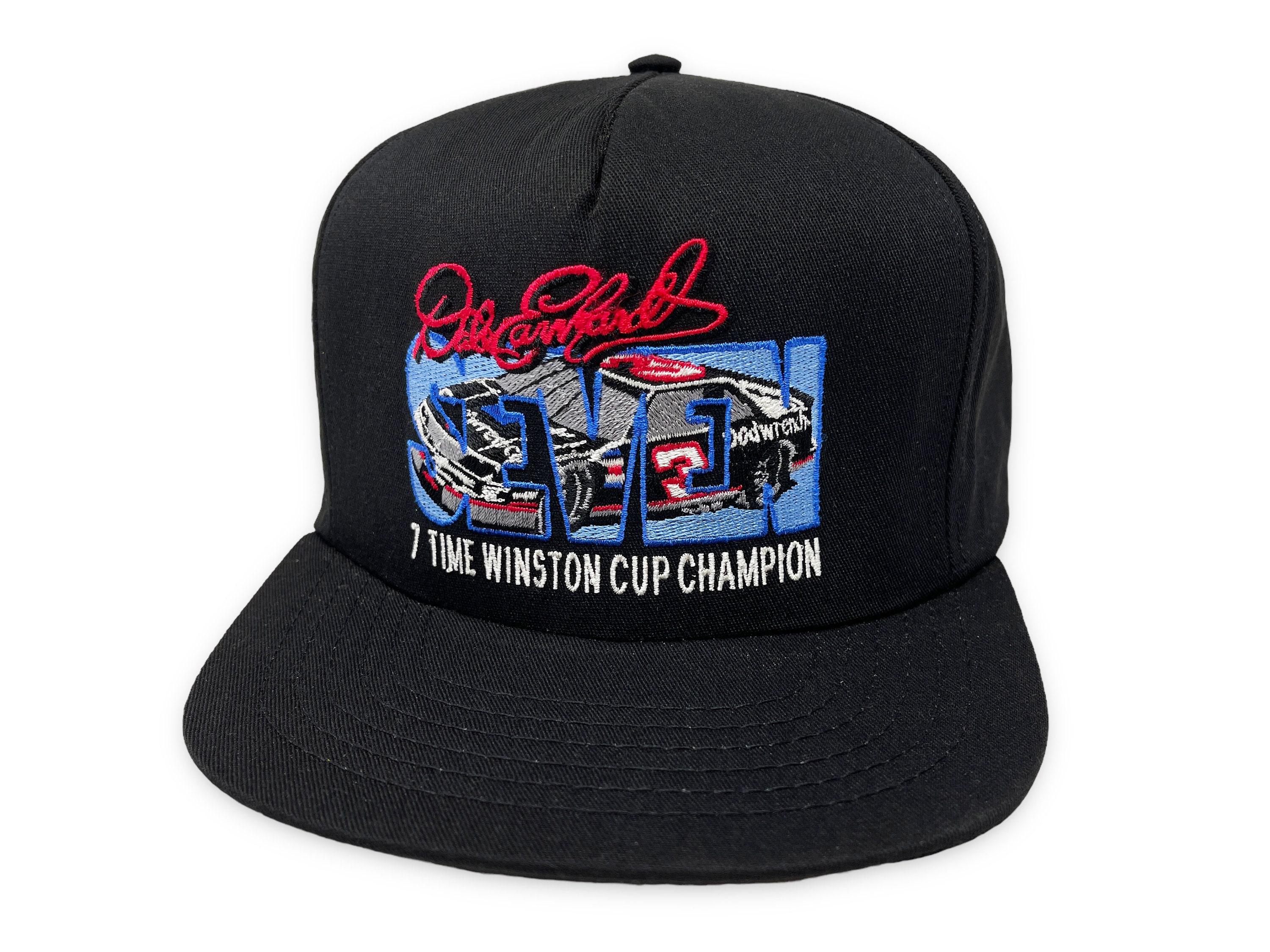 Vintage Dale Earnhardt Sr Hat 90s NASCAR Racing Time Winston Cup