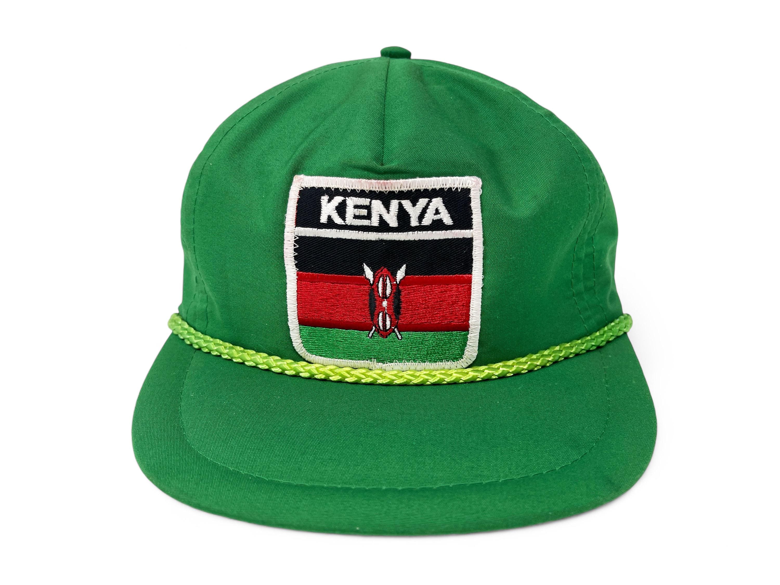 Vintage Kenya Hat 90s Strapback Cap Africa H30 - Etsy