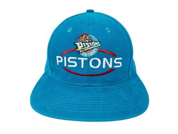 Detroit Pistons Sports Specialties Vintage Snapback Hat Cap