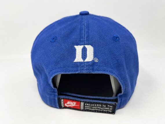 Vintage Duke Blue Devils Hat 90s 00s Nike Strapba… - image 4