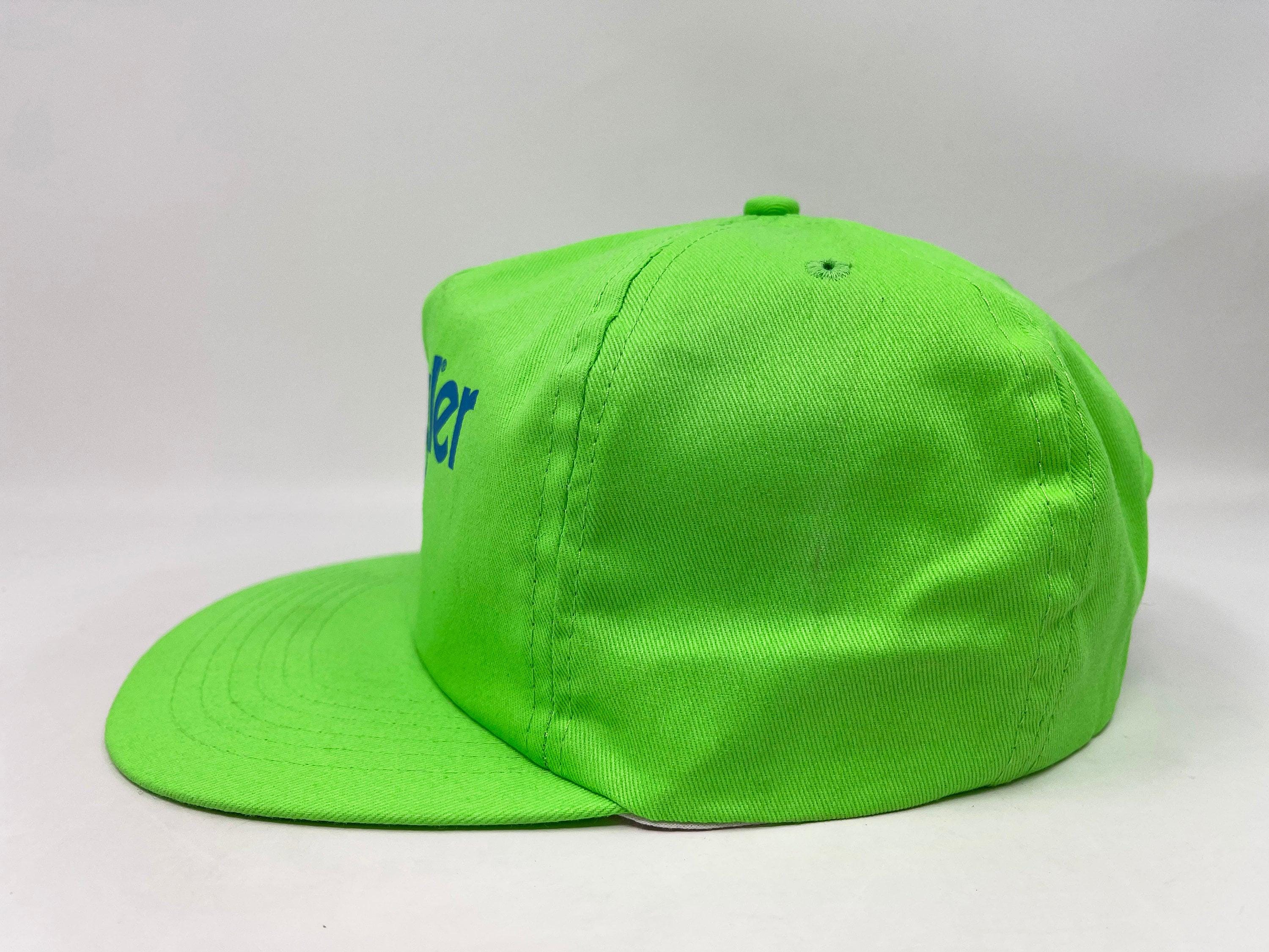 Vintage Wrangler Hat 80s 90s Snapback Cap Neon Green H22 - Etsy