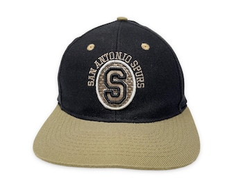 Czapka baseballowa San Antonio Spurs z lat 90. i 00. NBA Sports Specialties Wool H05