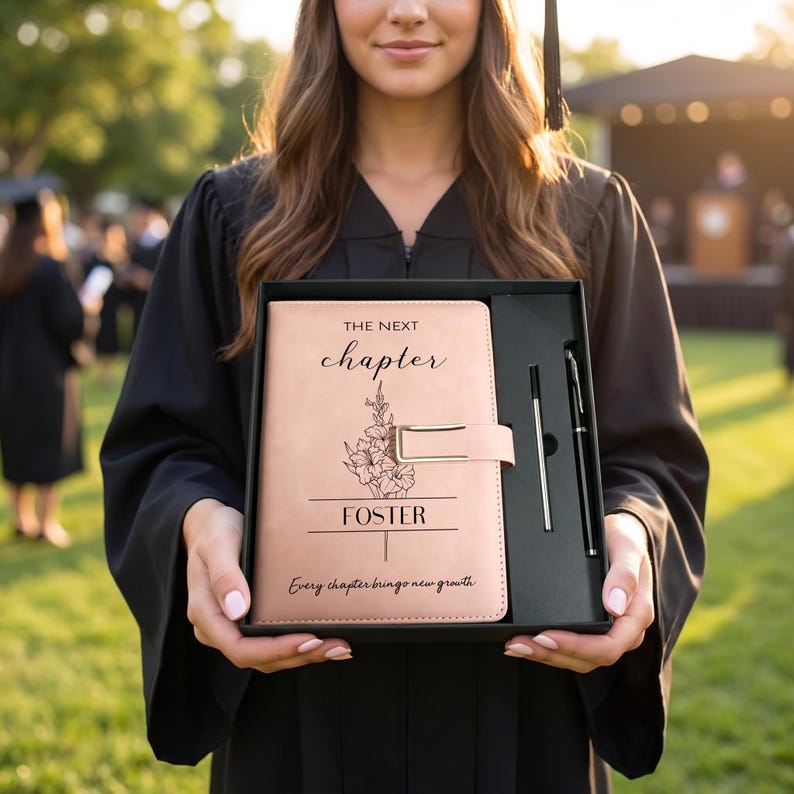 Personalized the Next Chapter Journal Set, 2026 Graduation Gift ...