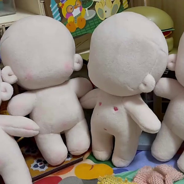 20cm body doll, cute faceless cotton doll, no skeleton, no pattern doll