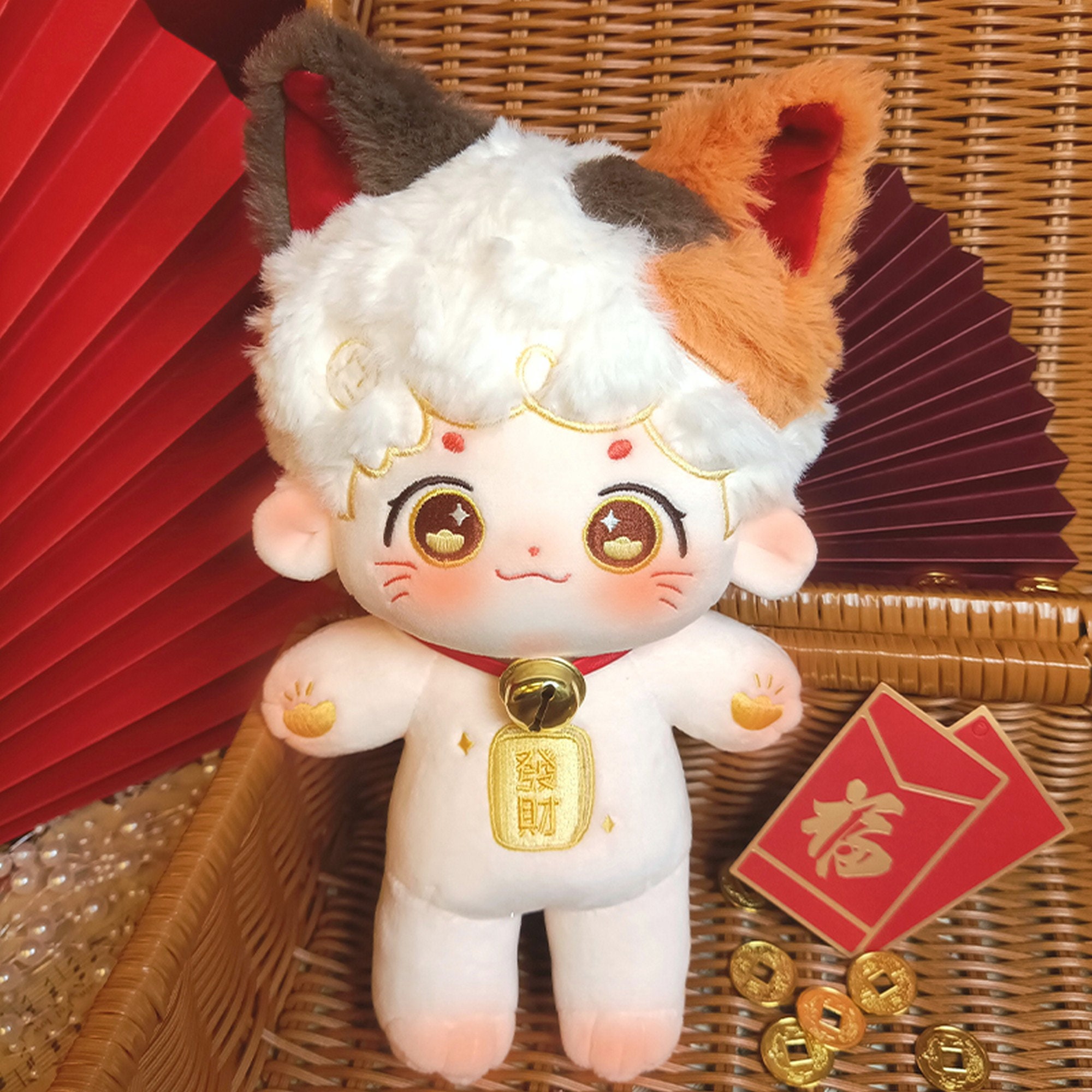 20cm The Oath Of Love Yu Sheng Qing Duo Zhi Jiao Gu Wei Sean Xiao Zhan  Stuffed Plush Cotton Mini Doll Clothes Surgical Uniform