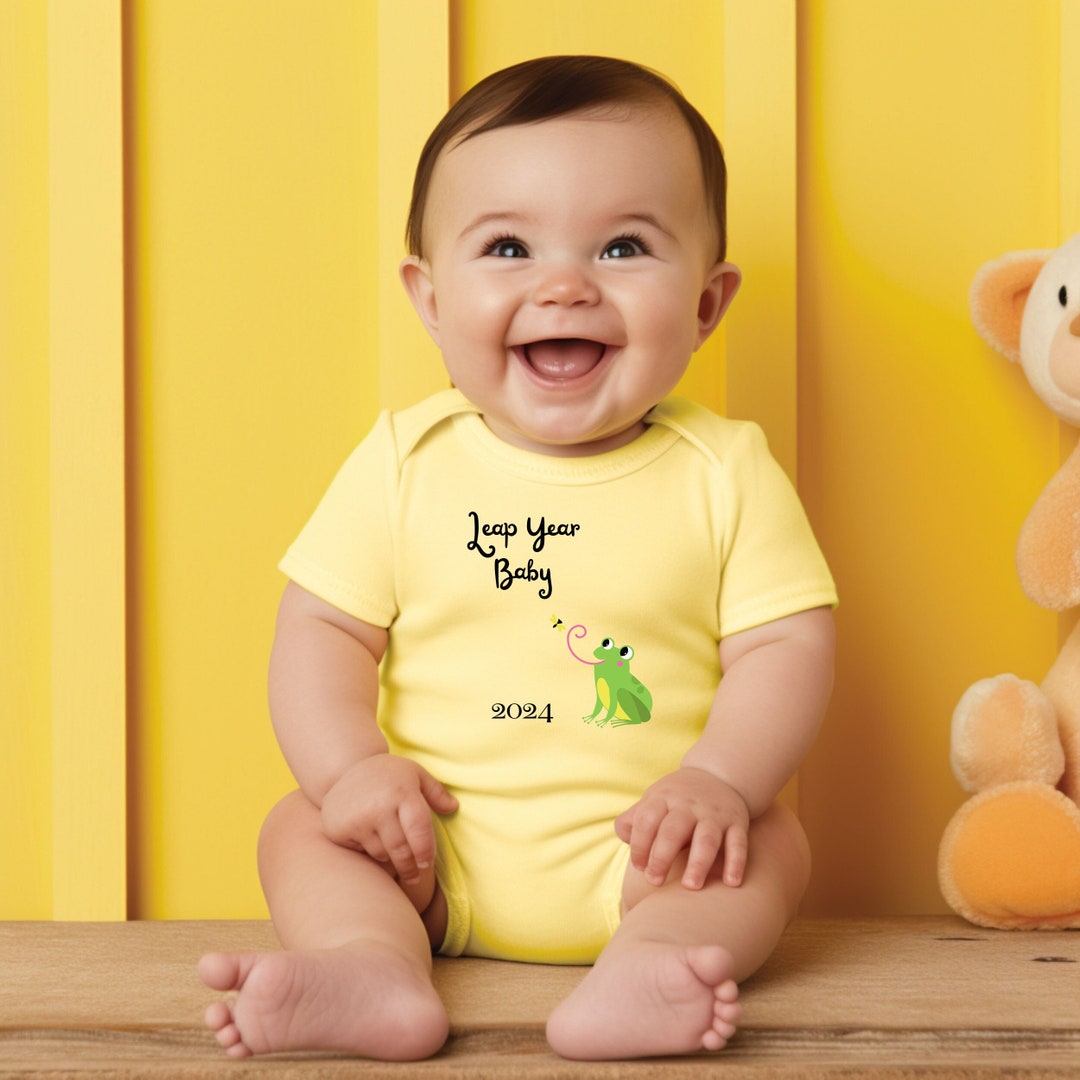 Leap Year Baby Tee, Leap Year Infant Bodysuit, Infant Leap Year Gift