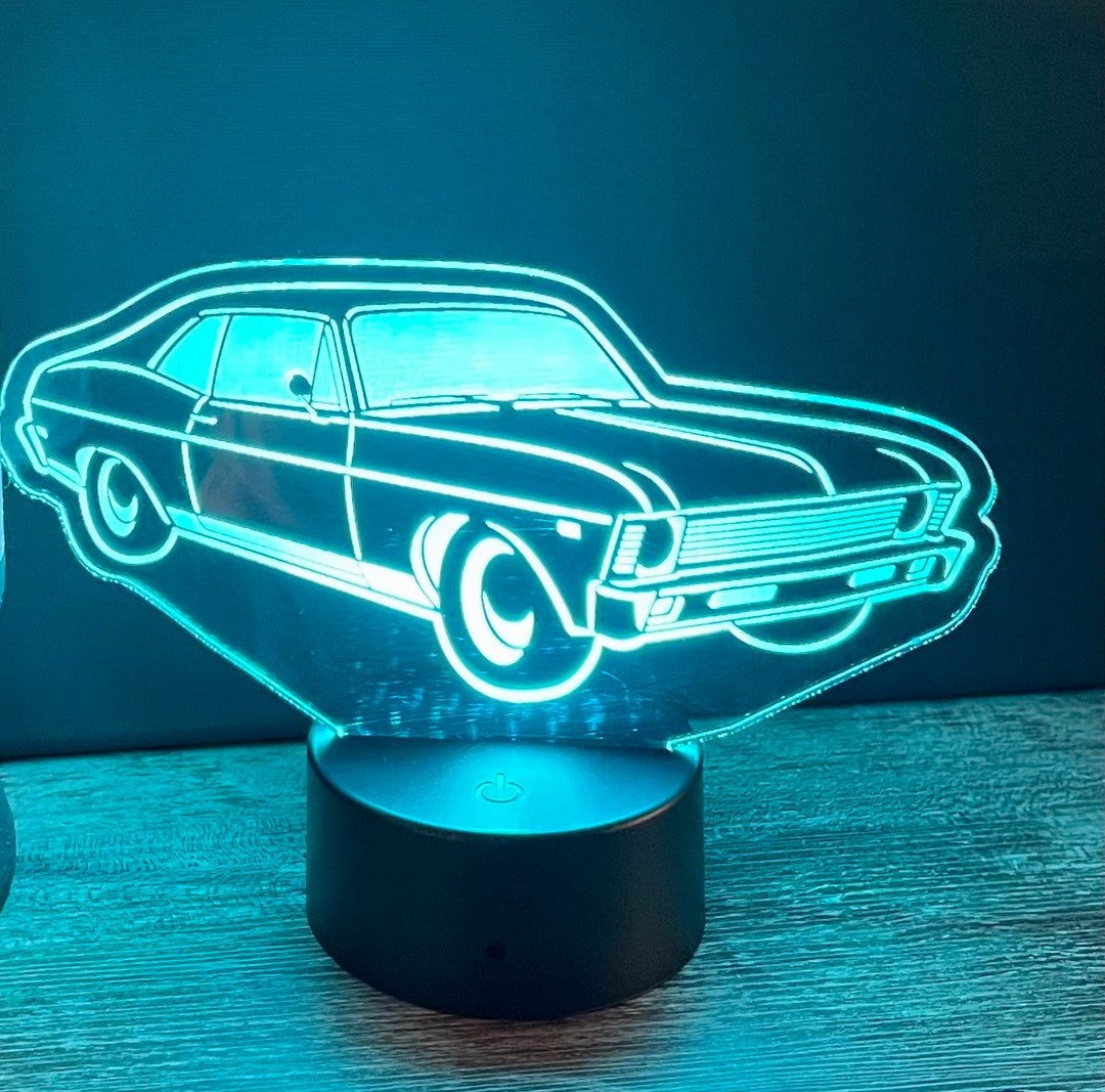 Nova Classic Car Night Light Etsy