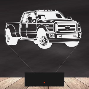 Ford Super Duty Customized LED light.