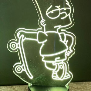 Bart Simpson Led Light