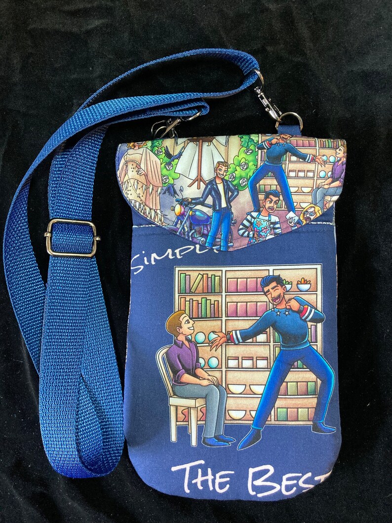 Schitt's Creek Cartoon Olive Branch Crossbody Cell Etsy