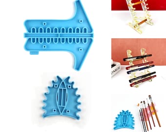 Makeup Brush Holder Ｍold | Lipstick Organizer Holder Mold