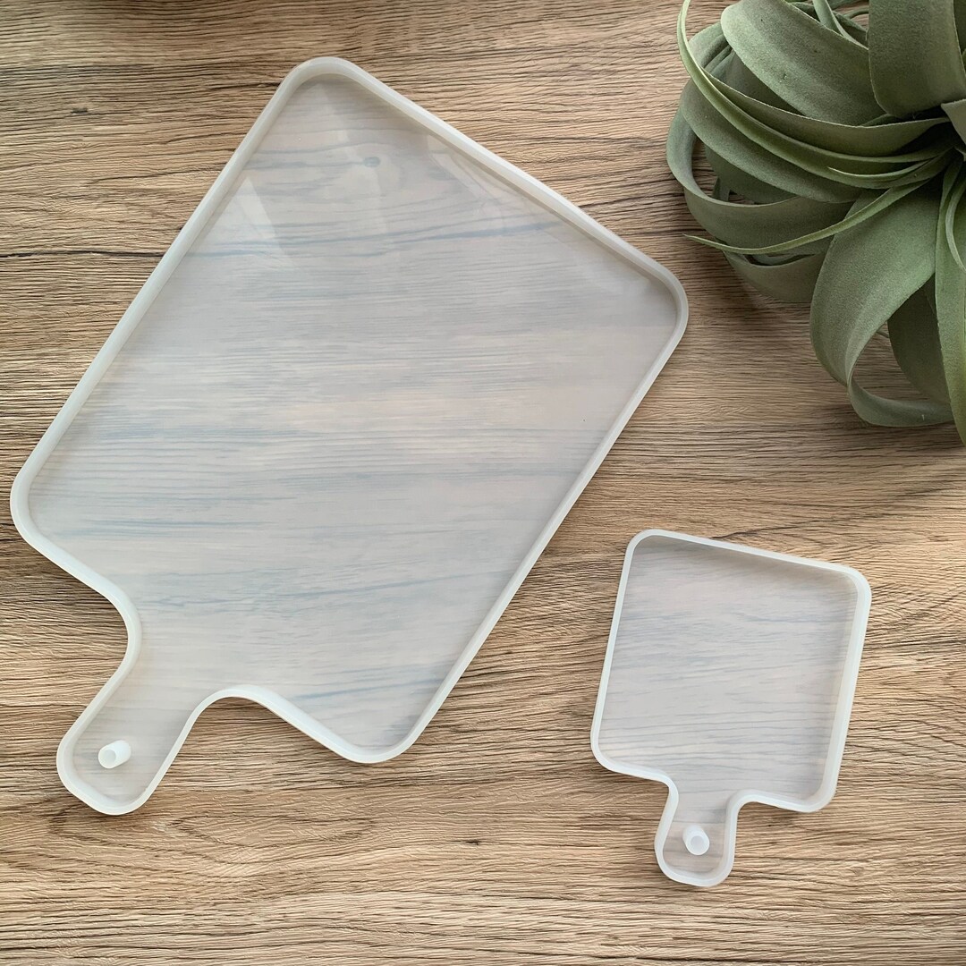 Large Chopping Board Mold Paddle Server Silicone Mold Etsy