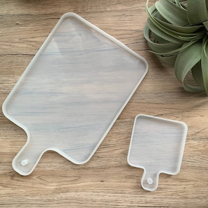 Large chopping board mold | Paddle server silicone mold | Board shiny mold