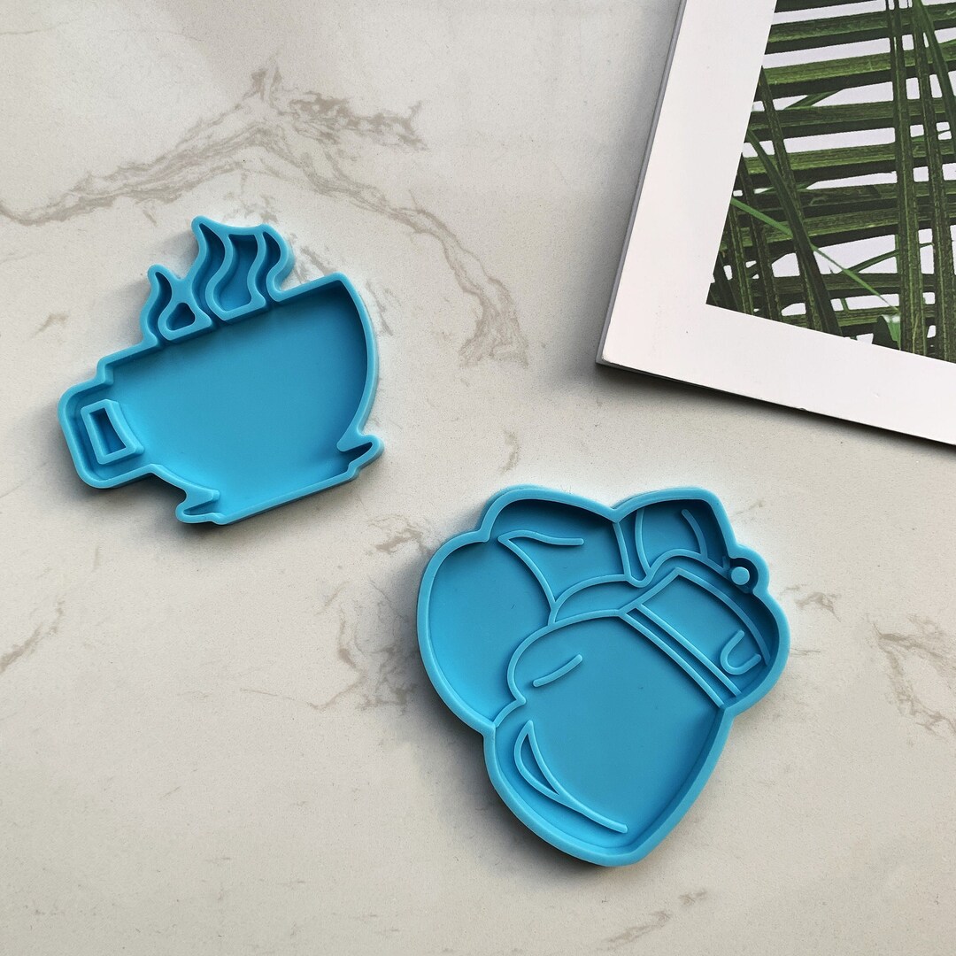 Coffee Cup Mold Boxing Glove Keychain Mold Shiny Mold for Etsy