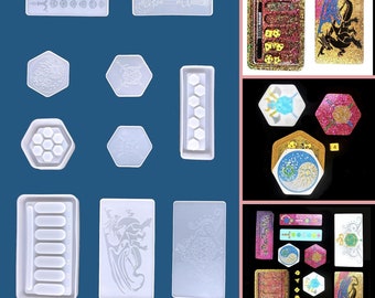 Dice box silicone mold | Jewelry box mold | Display mold